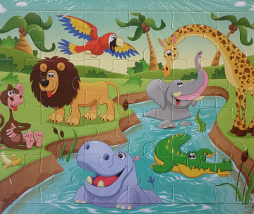 24 pcs Wood Jigsaw Puzzle