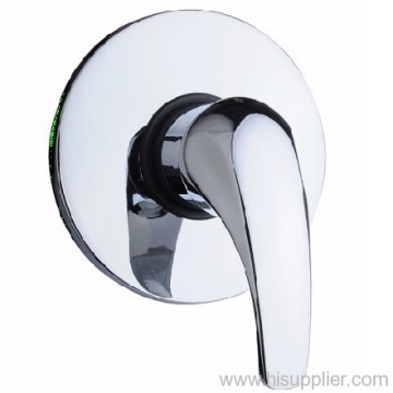 Concealed Shower Faucet With Brass Panel?