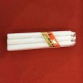 Candela Decorativa Domestica Cera Materails White Pillar