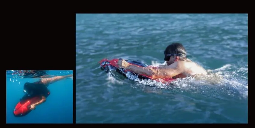 ALTIVS APX Watercraft 23kg Light Underwater Scooter 40m Deep Diving for Water play with 100min Endurance