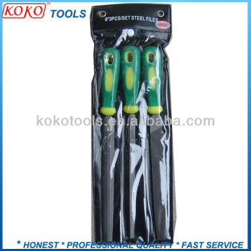 3pcs 8" hand tool files set
