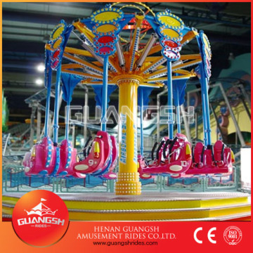 Attractive new designl ! Professional fairground rides spiral jet thrill rides for sale