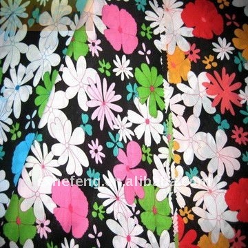60S printed volie cotton fabric reactive printed cotton dress fabric