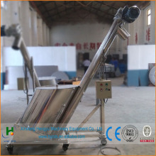 stainless steel flour screw loader machine