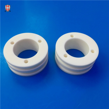 wear resistant precise alumina ceramic roller guide