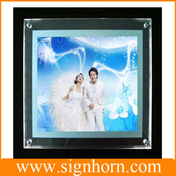 ultra slim single side acrylic led lighting box