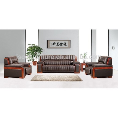 2015 classic fashion leather office sofa set design IG020