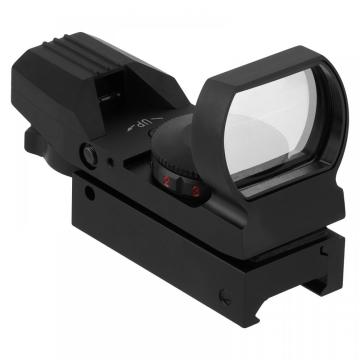 Multi-illuminate 1X22X33 4 Reticle Red/Green/Blue Dot Sight