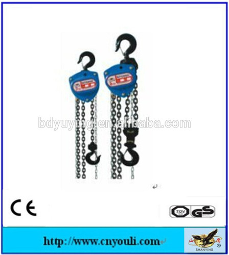 Lifting equipment ! chain hoist hand , hand chain block,manual chain block