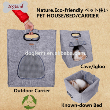 3 in 1 Functional Puppy Dog Cat House tunnel pet beds pet hammock bed