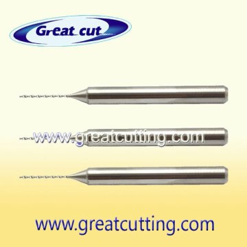 Solid carbide PCB twist drills