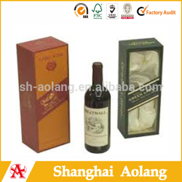 quality products wine paper box