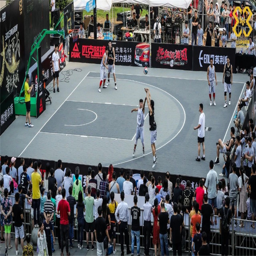 3x3 FIBA ​​आधिकारिक अदालत फर्श बास्केटबॉल