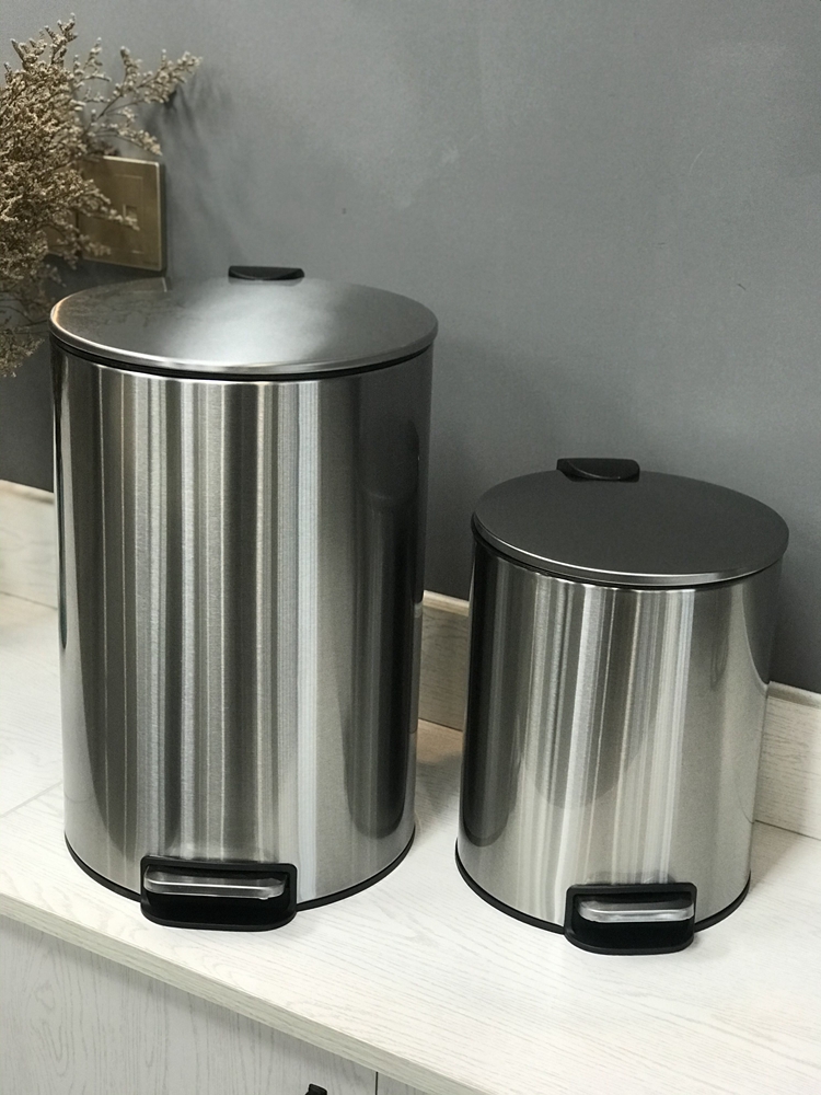 Stainless Steel Waste Bin