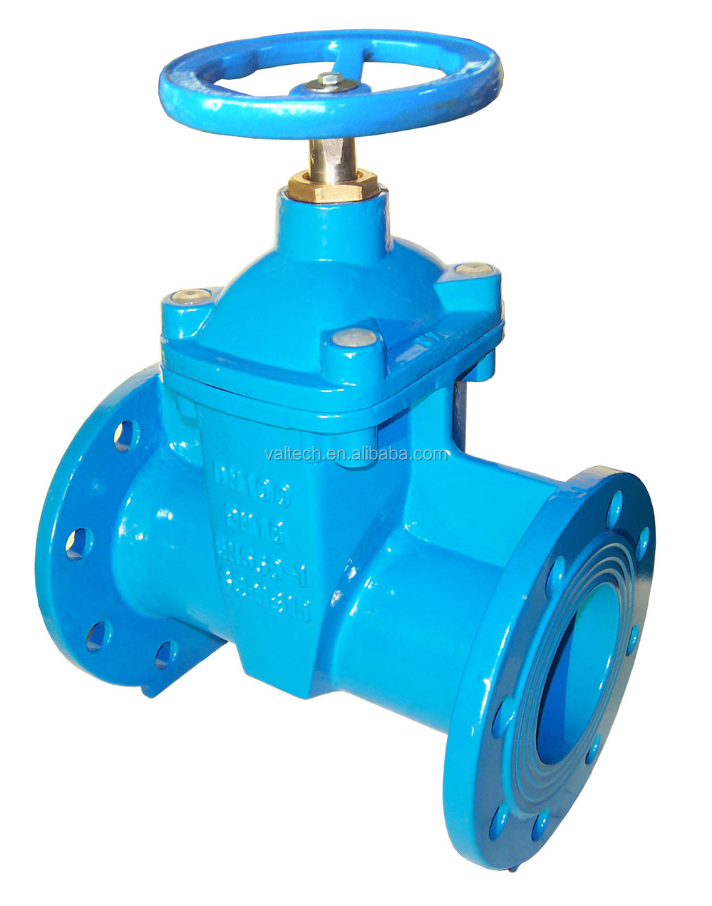 Ductile cast iron PN16 gate valve