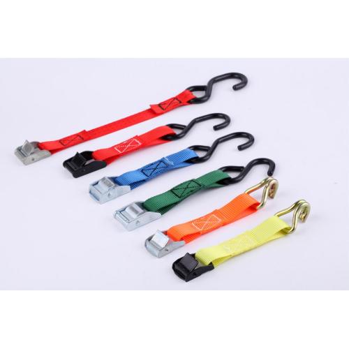 400Kgs Red Webbing Cam Buckle Strap