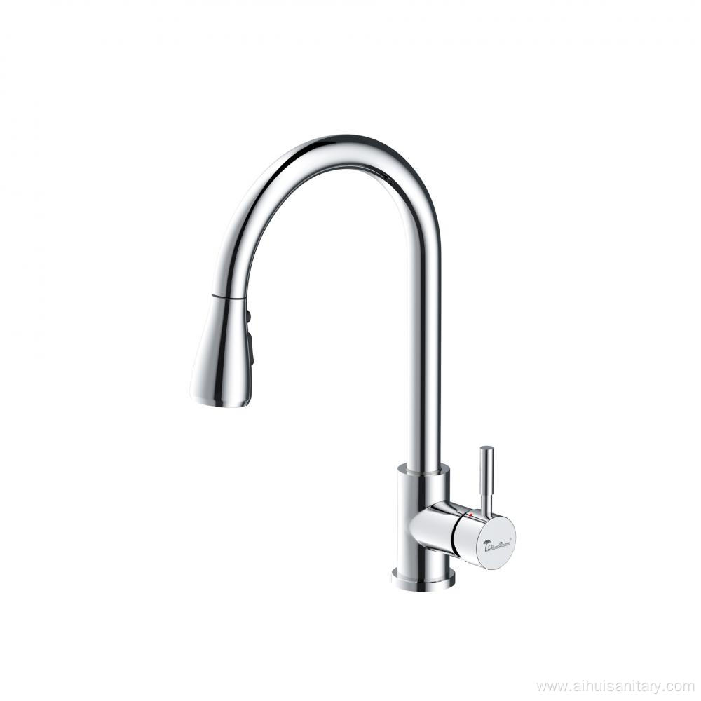360Degree Cold Hold Kitchen Faucet with Pull out