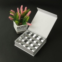 White Customized Chocolate Magnetic Paper Box Packaging for Truffles