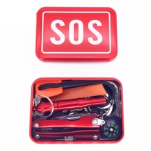 Hot-sale SOS Tin Box Case for Survival Gear