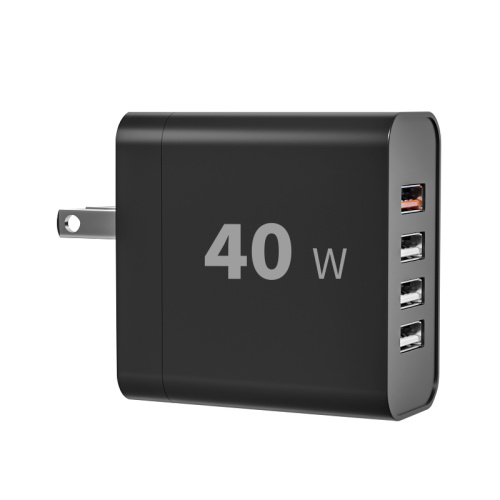 Bloc de chargeur mural 40W 4WPORT