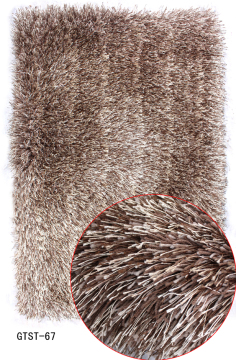 Elastic & Thick Silk Yarn Mix Shaggy