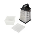 Ralladores de caja de acero inoxidable para cocina