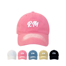 RM Washed Cotton Unstructured Baseball Caps - Breathable Sport Caps and Hats in Stock