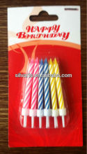 12pcs birthday candle in a blister pack
