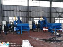 Ecohydraulic Scrap Metal Chip Briquetter for Smelting