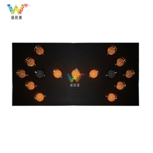 15 lamp engineering vehicle traffic arrow lamp