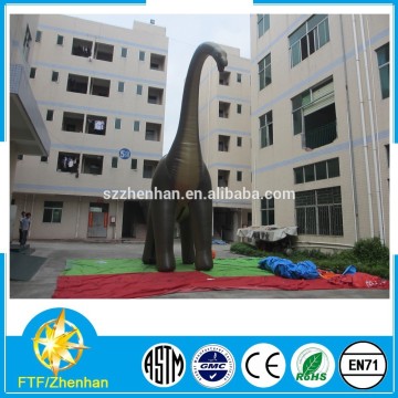 Large inflatable advertising dinosaur