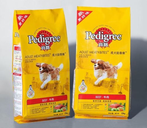 8 Colors Pet Food Packaging Bag Pet / Vmpet With Custom Printing