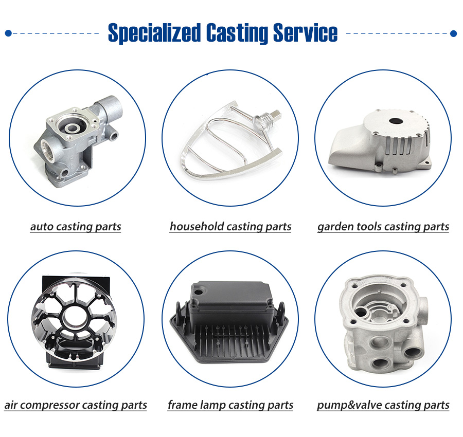 Fabrication services customized precision CNC aluminium cast turbo flange