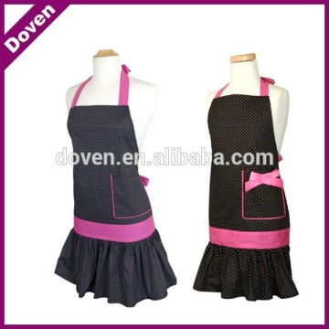 2015 hot sale apron dress with big pocket