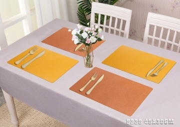 Factory direct table pp placemat / pvc placemat