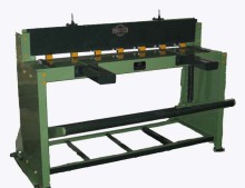 Manual cutting shearing machine