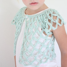 Crochet Baby Girl Clothes Sweater Shrug Shirt
