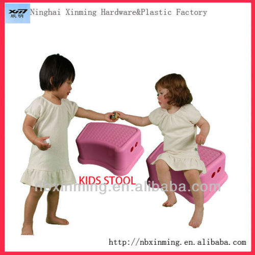 Wholesale colorful plastic sitting stool for kids