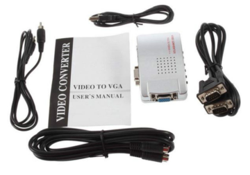 VGA video converter BNC/CVBS TO VGA Converter