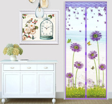 Printed Gauze Magnetic Insect Net Door