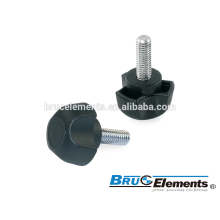 Three-star Plastic Knobs Screws BK8.0015