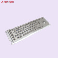 High quality 304 stainless steel keyboard for information kiosk