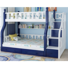 Multi-Functional Kid Bunk Bed with Steps