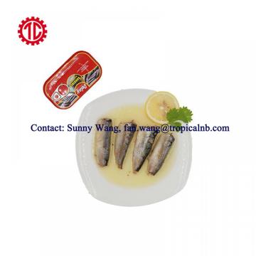 125g Club Can Packed Canned Sardine Fish In Vegetable Oil