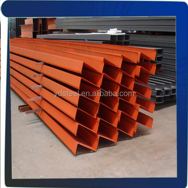 INDON high quality steel c purlin / z purlin / h beam steel structure steel work