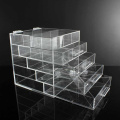 Clear Acrylic Bathroom Makeup Organizer Drawers