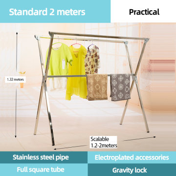 Three pole clothes hanger 2 meters