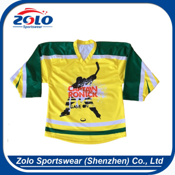 Custom OEM professional 3d sublimation mighty ducks movie hockey jerseys