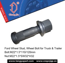 Wheel Bolt, Wheel Stud for Ford Truck & Trailer