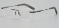 Designer Rimless Titanium kleine rechthoekige glazen